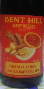 Valencia Lemon Ginger Imperial IPA
