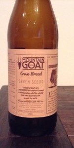 Mountain Goat Cross Breed Seedy Goat Coffee Porter