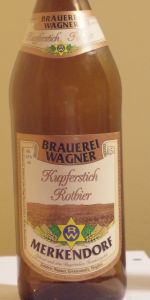 Wagner Kupferstich Rotbier