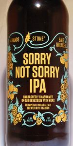 Sorry Not Sorry IPA