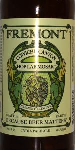 Cowiche Canyon Hop Lab #5