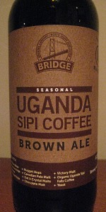 Uganda Sipi Coffee Brown Ale
