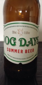 Dog Days Summer Beer