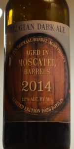 Barrel-Aged Project 2014 (Dark Ale) Moscatel