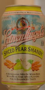 Spiced Pear Shandy