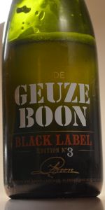 Oude Geuze Boon Black Label