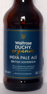 Waitrose Duchy Organic IPA