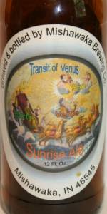 Transit Of Venus Sunrise Ale