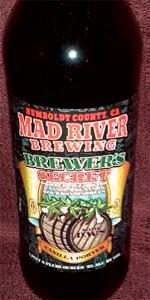 Brewer's Secret: Porter Aged (w/ Vanilla Beans in Bourbon Barrels)