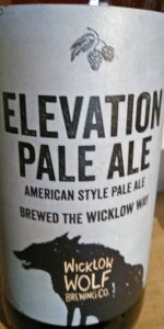 Elevation Pale Ale 