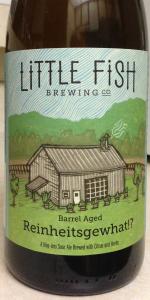 Barrel Aged Reinheitsgewhat!?