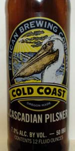 Cold Coast Cascadian Pilsner