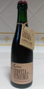 Ceriux Cerveza De Vendimia De Tempranillo