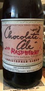 Chocolate Ale With Raspberry