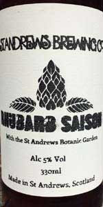 Rhubarb Saison