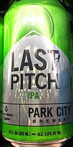 Last Pitch Session IPA