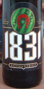 PfungstÃ¤dter 1831 Schwarzbier