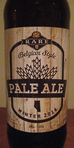 Rare Belgian Style Pale Ale