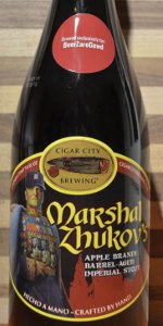 Marshal Zhukov's Imperial Stout - Apple Brandy Barrel Aged W/ Vanilla Beans