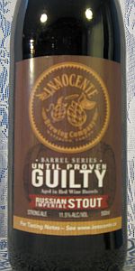 Until Proven Guilty (Aged In Red Wine Barrels)