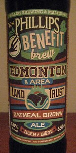 Benefit Brew - Edmonton & Area Land Trust Oatmeal Brown