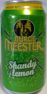 Burge Meester Shandy Lemon