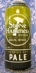 Stone Hammer Premium Pale Ale