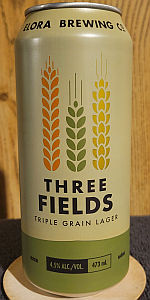 Three Fields Triple Grain Lager