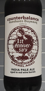 Red Wine Barrel Aged IPA 1st Anniversary