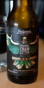 Personal Chain Letter - Vanilla Beans