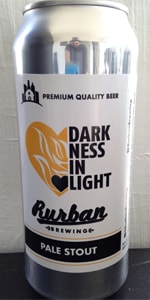 Darkness In Light Pale Stout