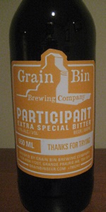 Participant Special Bitter