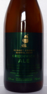 Marks & Spencer Monnet Cognac Barrel Aged Greenwich Ale