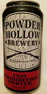 1929 Prohibition Porter