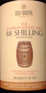 The Bourbon Barrel Aged 88 Shilling