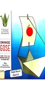 Single Barrel Aged Orange Gose Batch #1