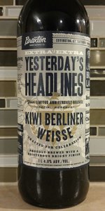 Yesterday's Headlines - Kiwi