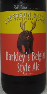 Barkley's Belgian Style Ale