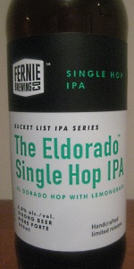 The Eldorado Single Hop IPA