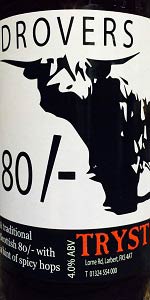 Drovers 80/-