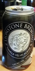 Vanilla Velvet Porter