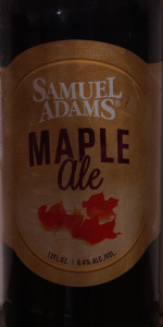 Samuel Adams Maple Ale
