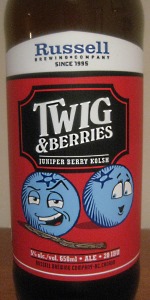 Twig & Berries Juniper Berry Kolsh