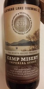 Camp Misery Imperial Stout (The North Shore Project)