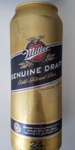 Miller Genuine Draft