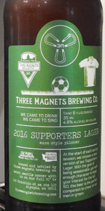 2016 Supporters Lager