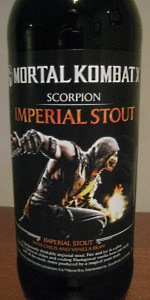 Mortal Kombat X Scorpion Imperial Stout