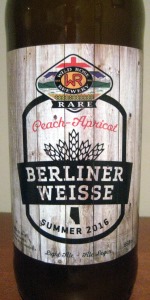 Rare Peach-Apricot Berliner Weisse