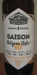 Saison Belgian Style
