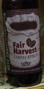 Fair Harvest Coffee Stout (Hanover Community Cooperative)